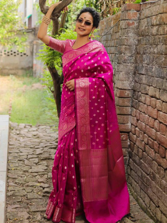 BANARASI SOFT SILK SAREE