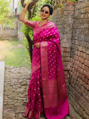 BANARASI SOFT SILK SAREE