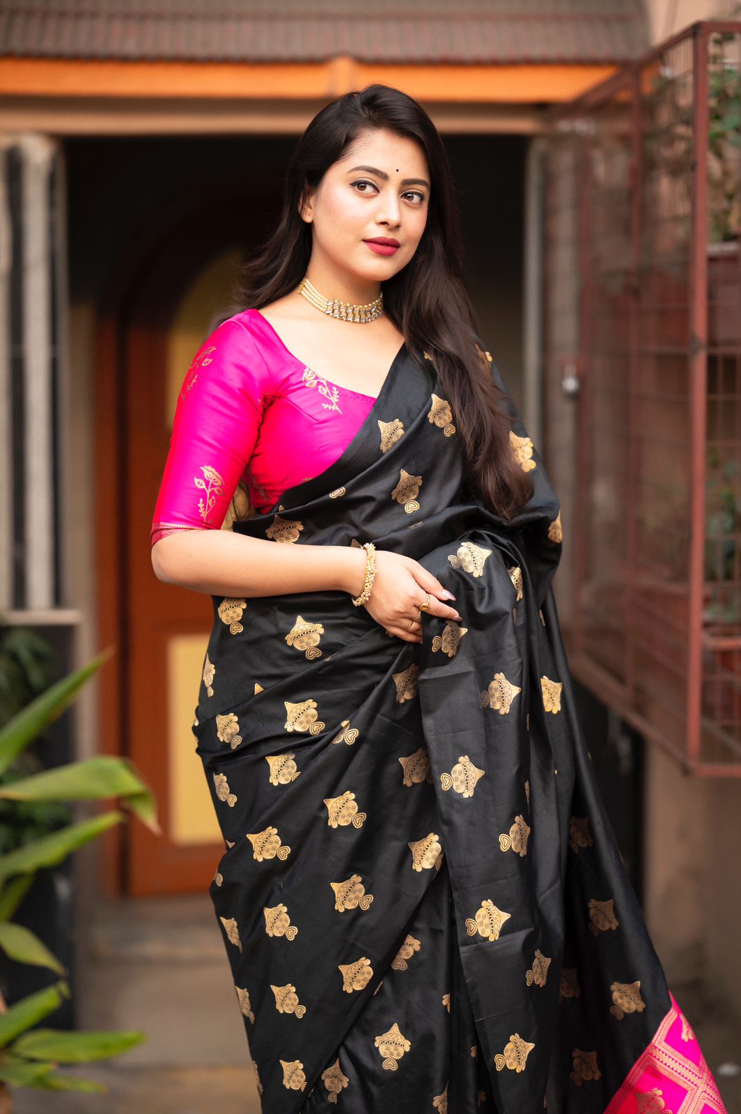 BANARASI SOFT SILK SAREE