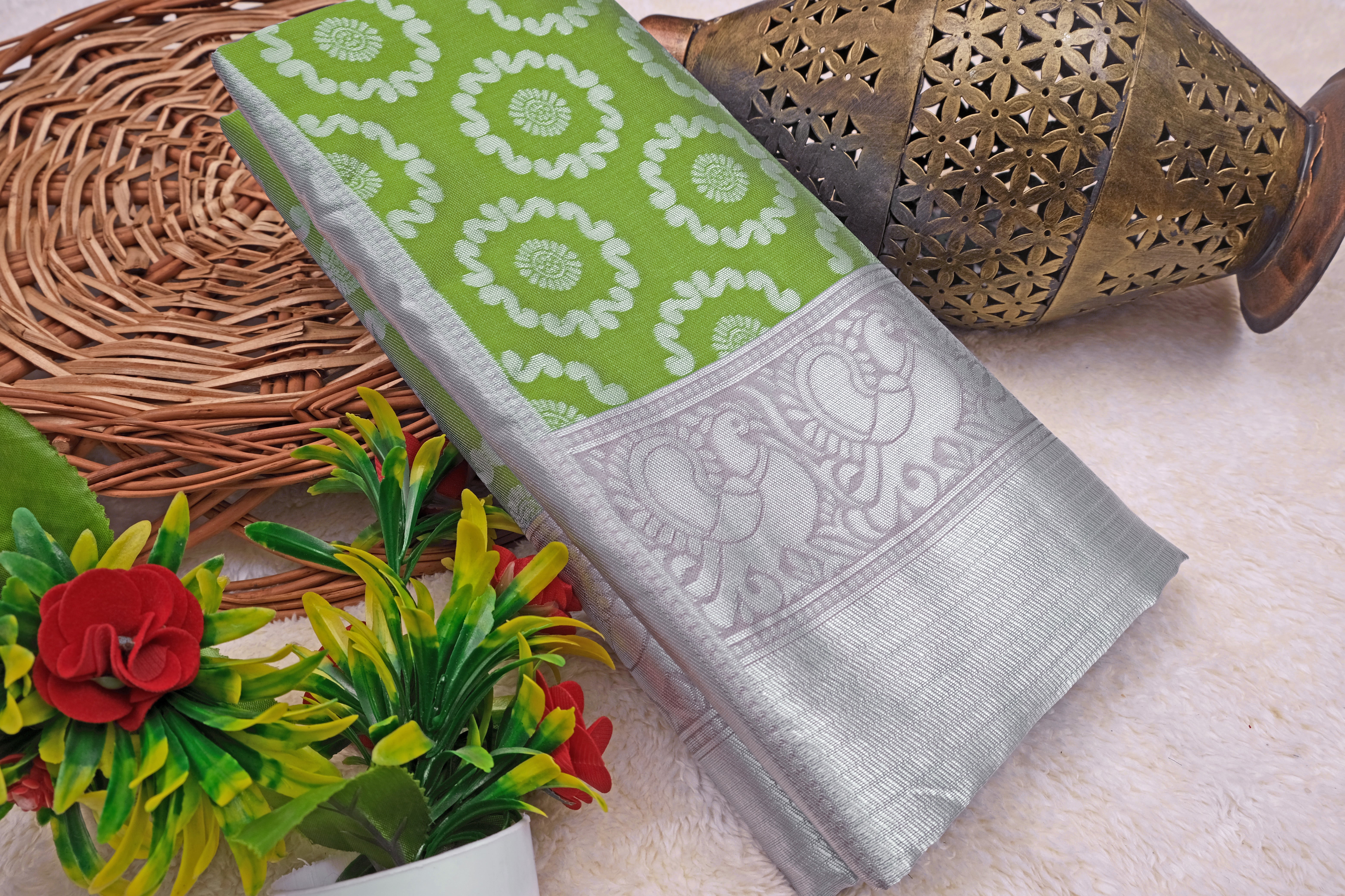 SOFT LICHI SILK SAREE