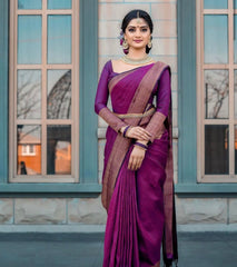 BANARASI SOFT SILK SAREE