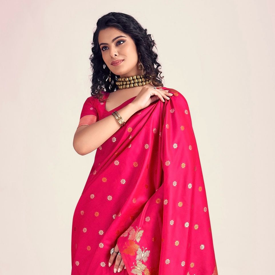 BANARASI SOFT SILK SAREE