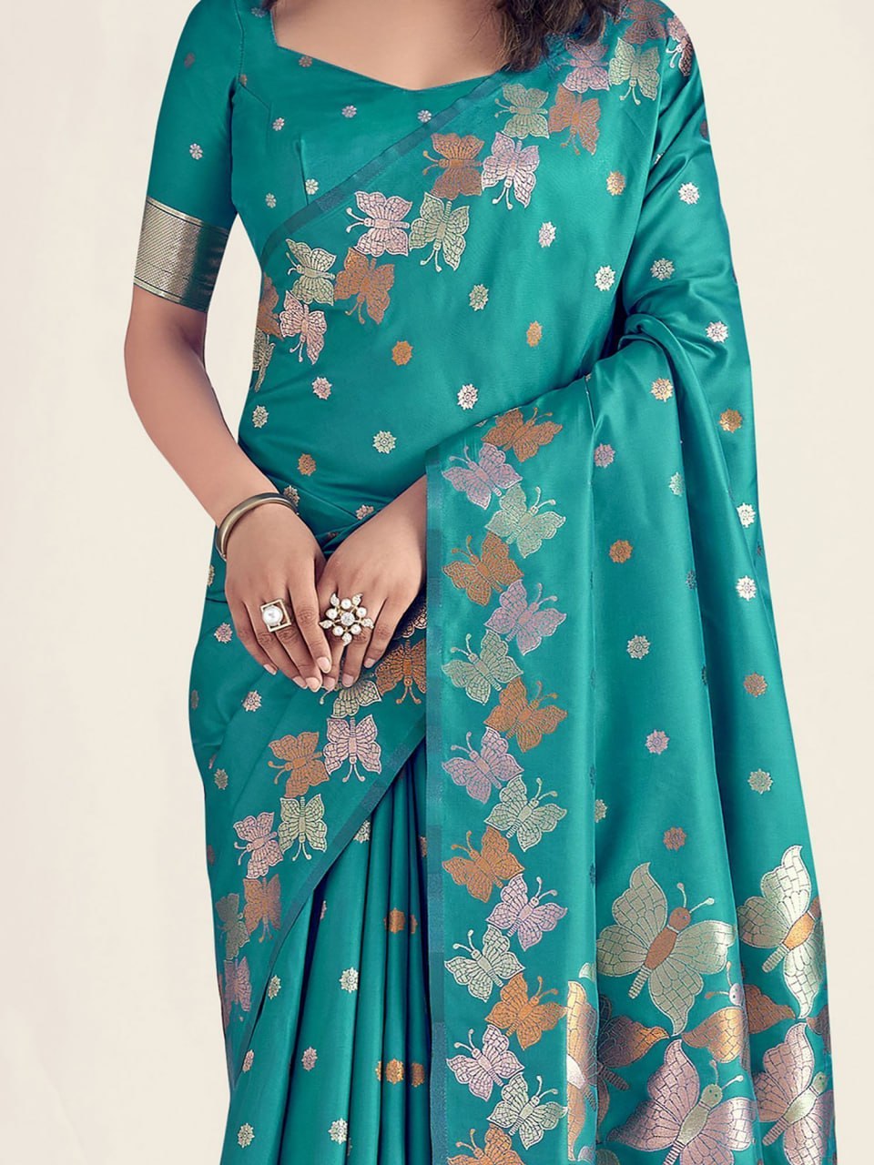 BANARASI SOFT SILK SAREE