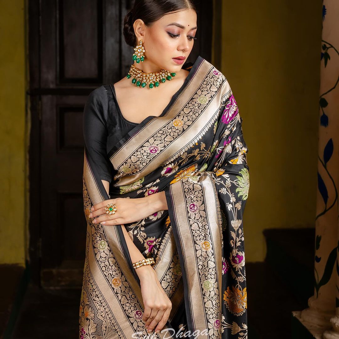 BANARASI SOFT SILK SAREE