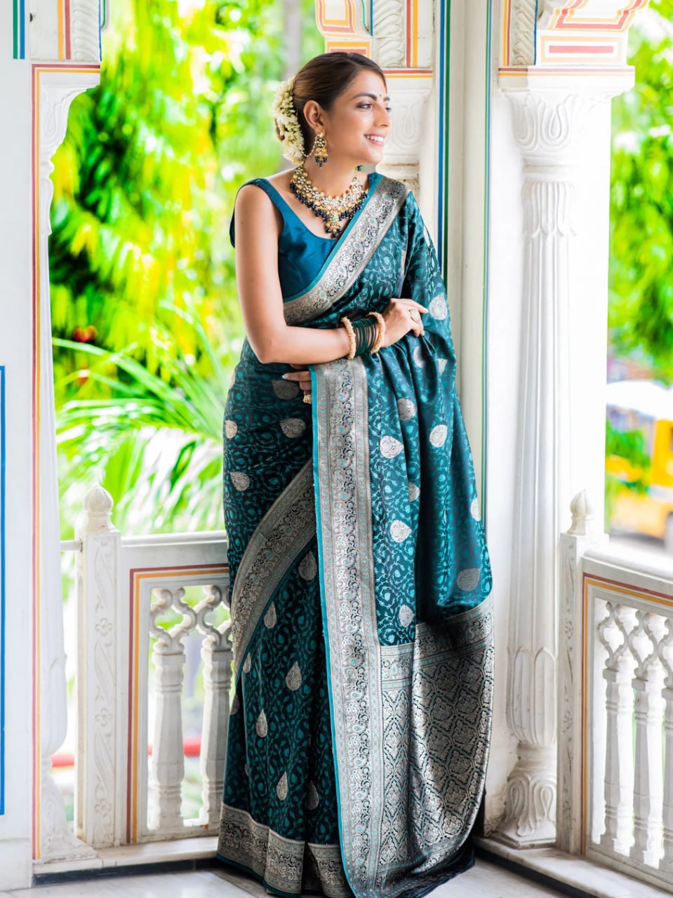 BANARASI SOFT SILK SAREE