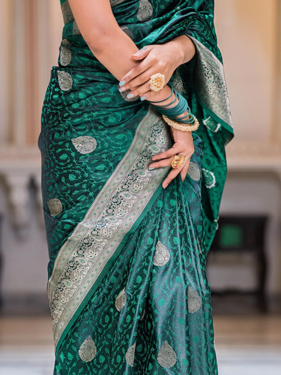 BANARASI SOFT SILK SAREE