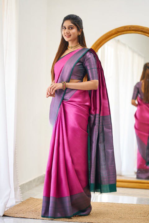 BANARASI SOFT SILK SAREE