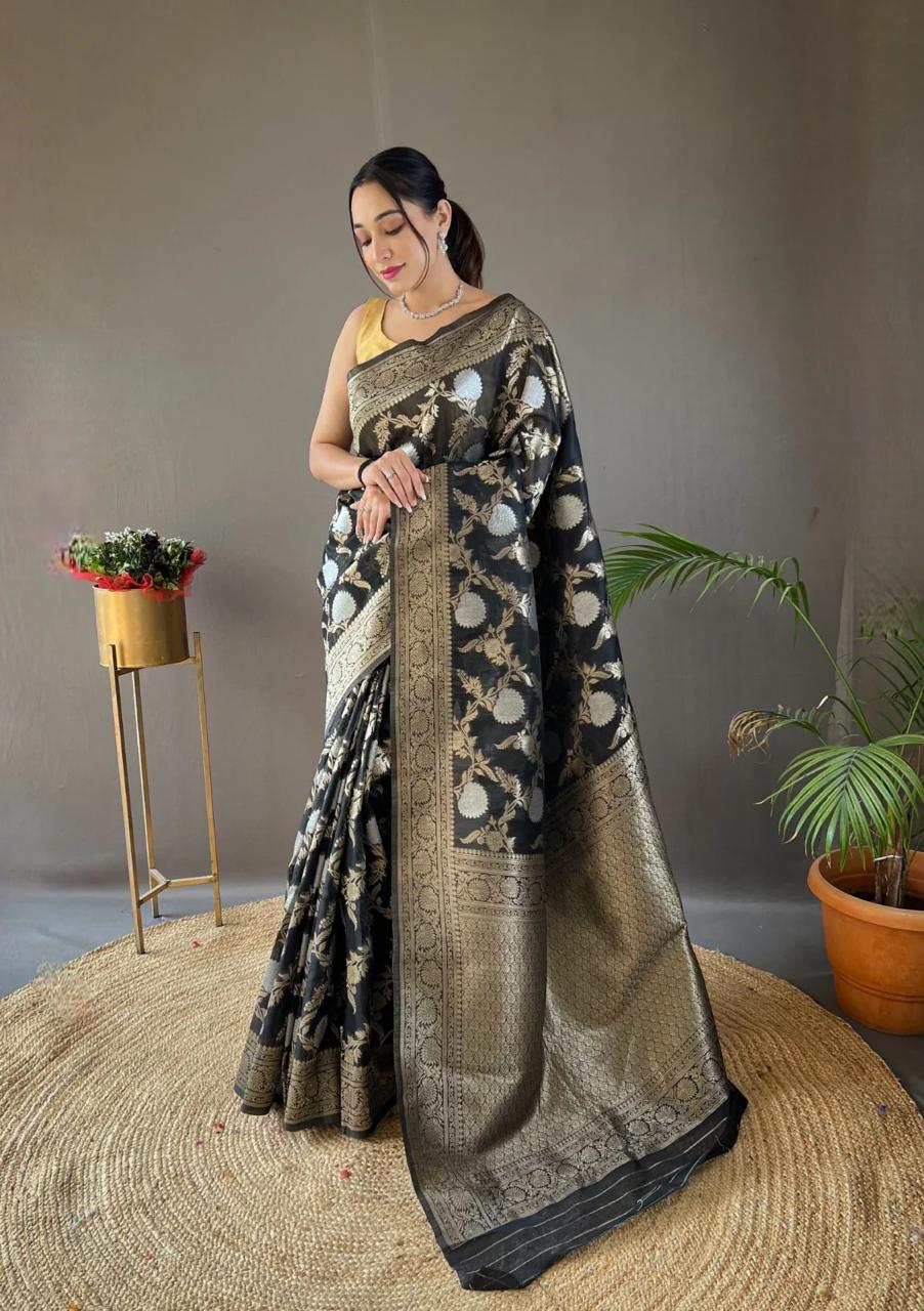 BANARASI SOFT SILK SAREE