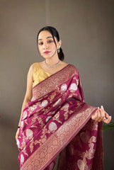 BANARASI SOFT SILK SAREE