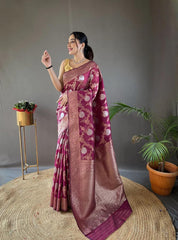 BANARASI SOFT SILK SAREE