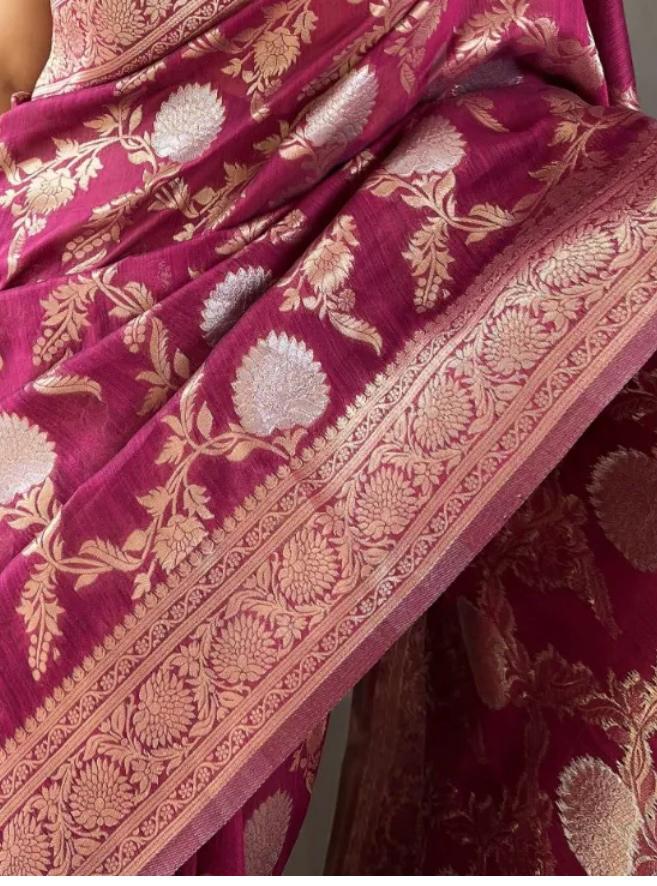 BANARASI SOFT SILK SAREE