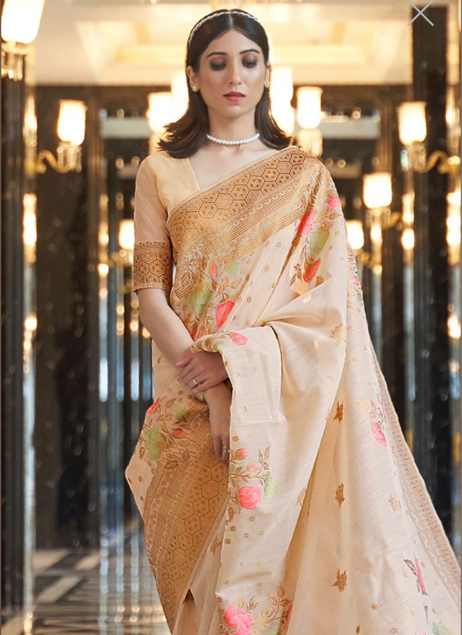 BANARASI SOFT SILK SAREE