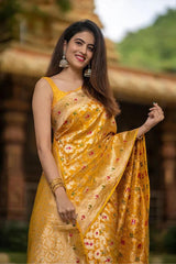 BANARASI SOFT SILK SAREE