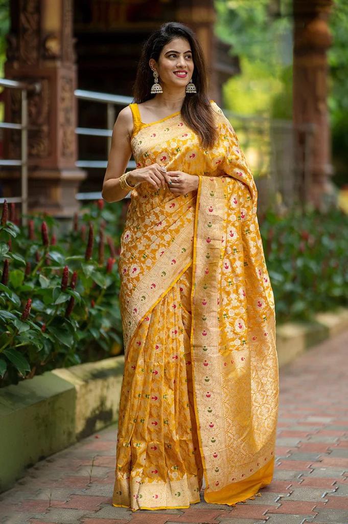 BANARASI SOFT SILK SAREE