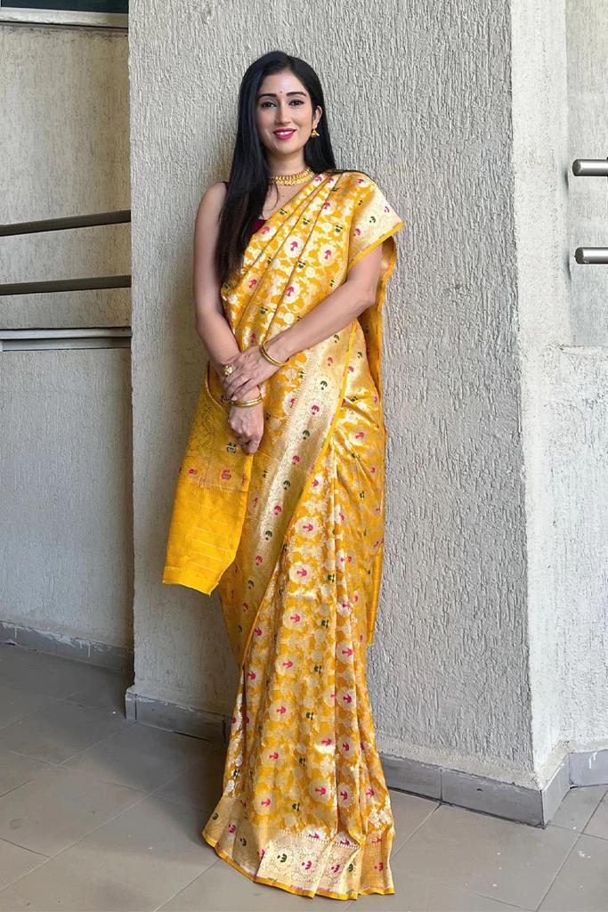 BANARASI SOFT SILK SAREE