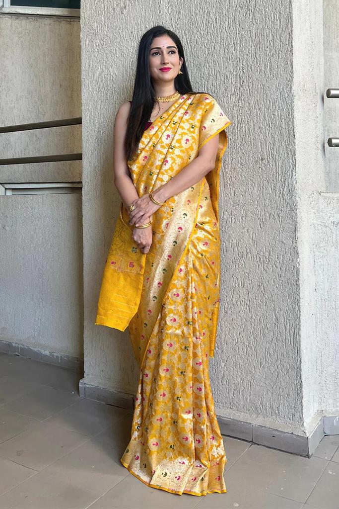 BANARASI SOFT SILK SAREE