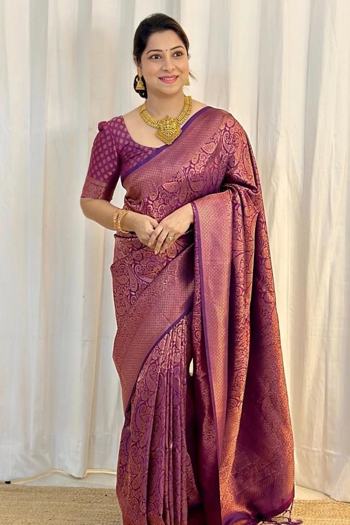 BANARASI SOFT SILK SAREE