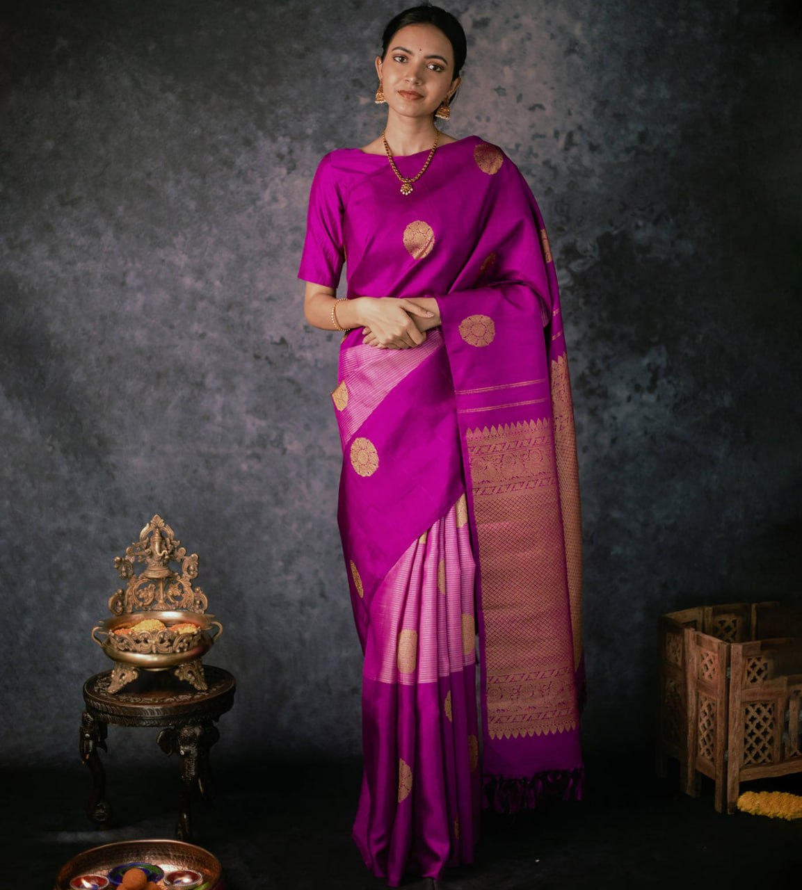 BANARASI SOFT SILK SAREE