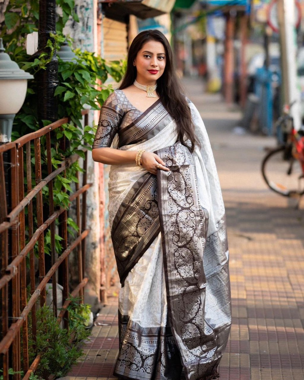 BANARASI SOFT SILK SAREE