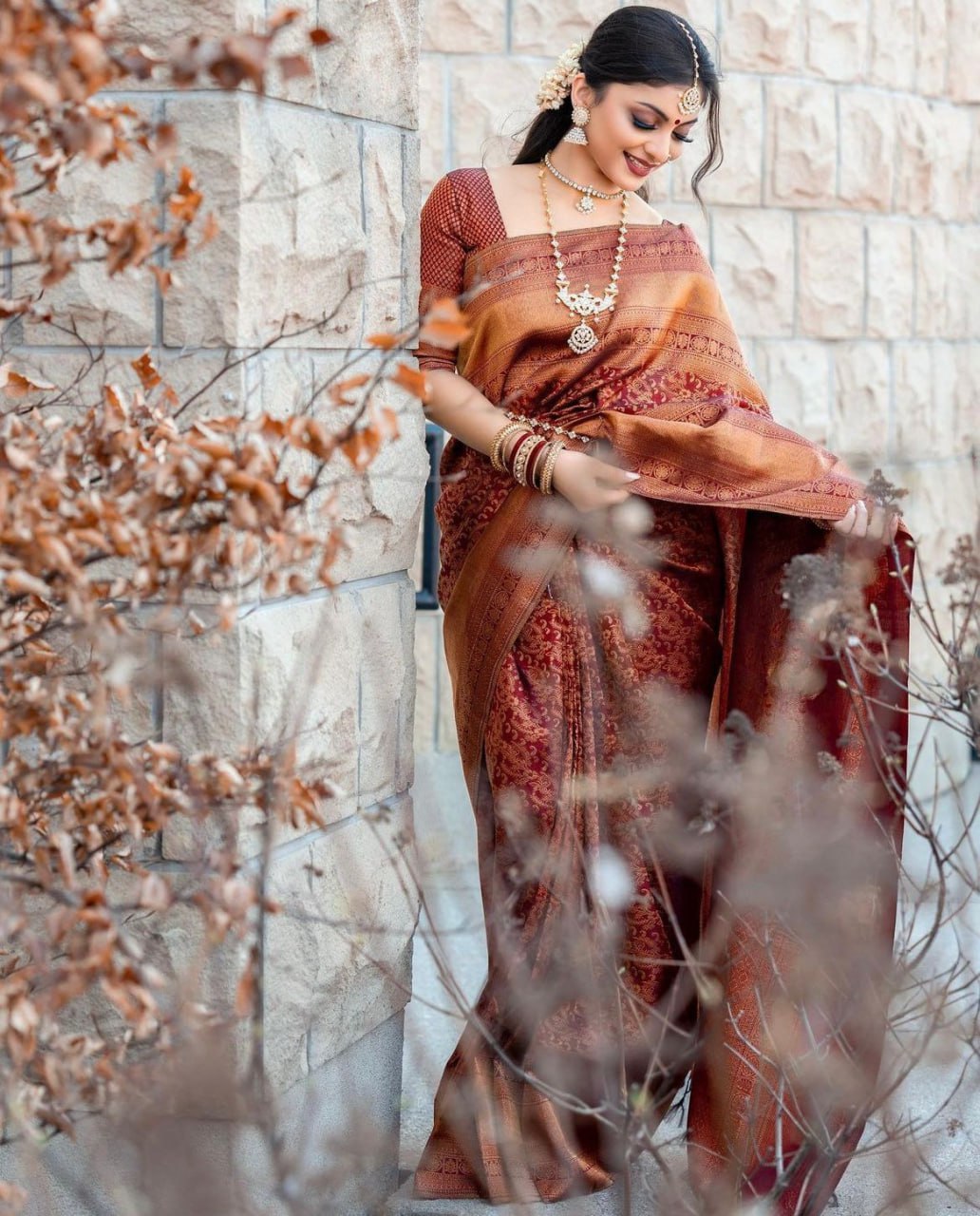 BANARASI SOFT SILK SAREE