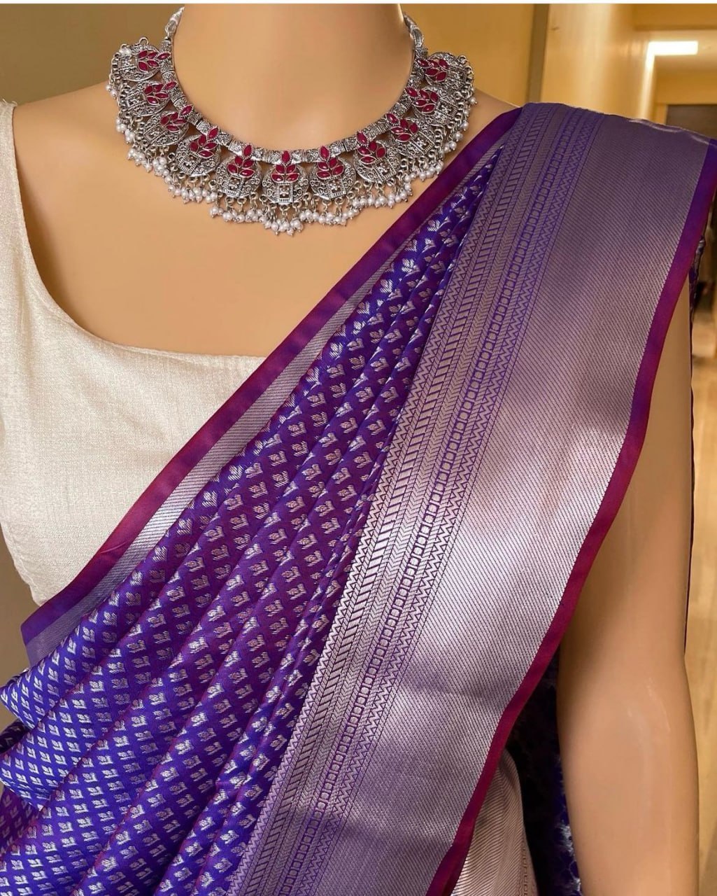 BANARASI SOFT SILK SAREE