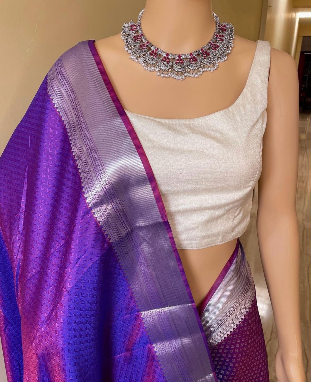 BANARASI SOFT SILK SAREE