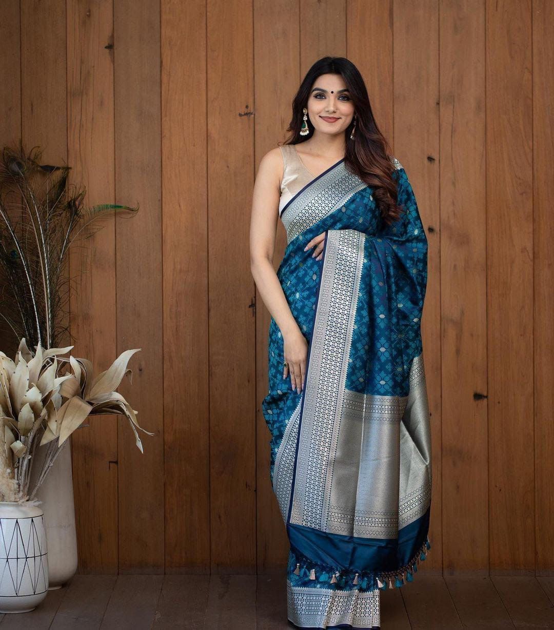 BANARASI SOFT SILK SAREE