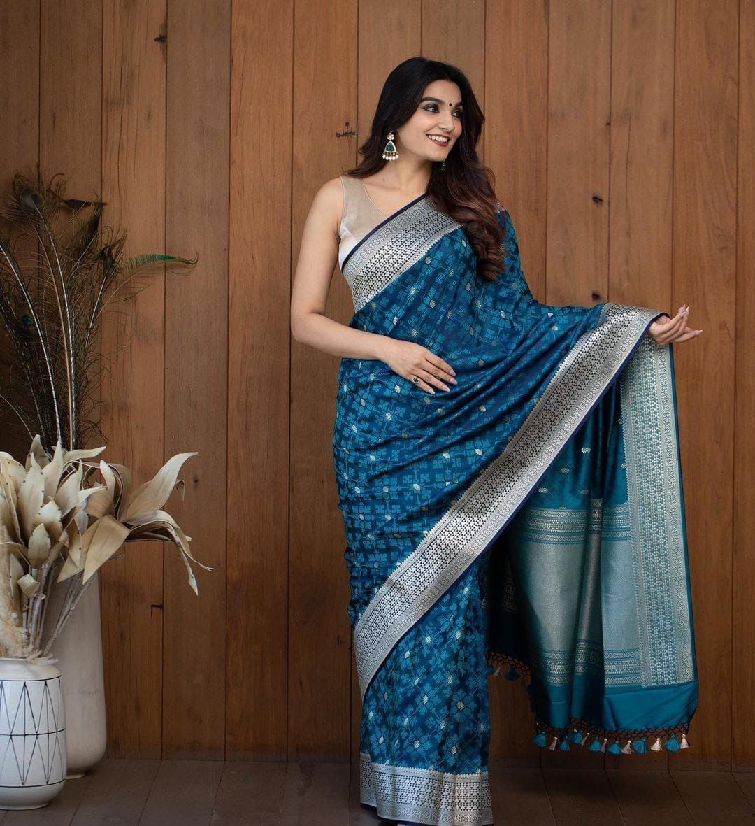 BANARASI SOFT SILK SAREE