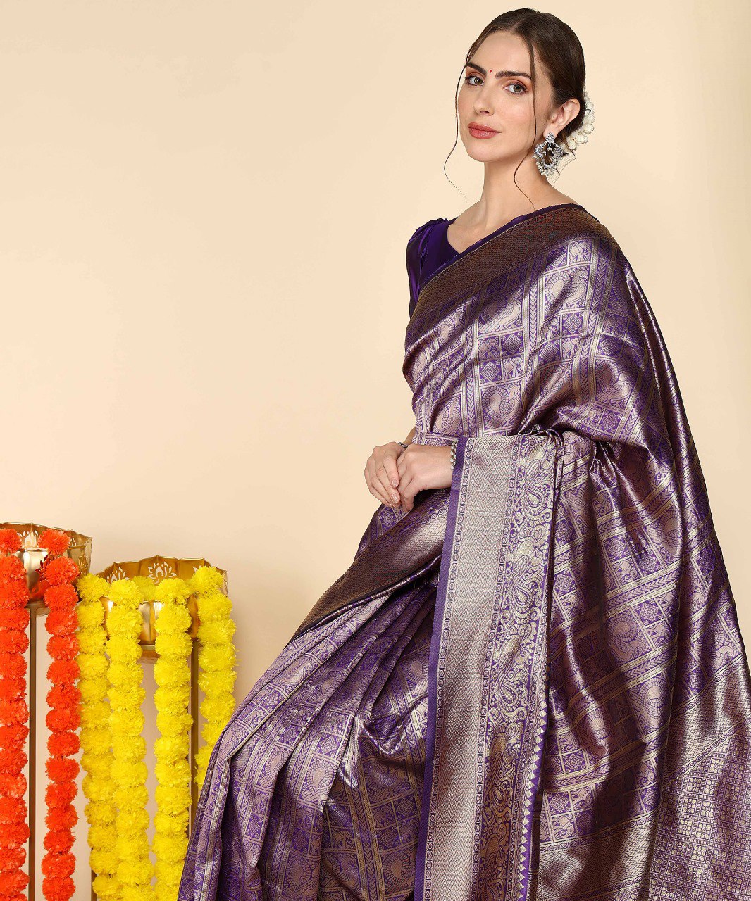 BANARASI SOFT SILK SAREE