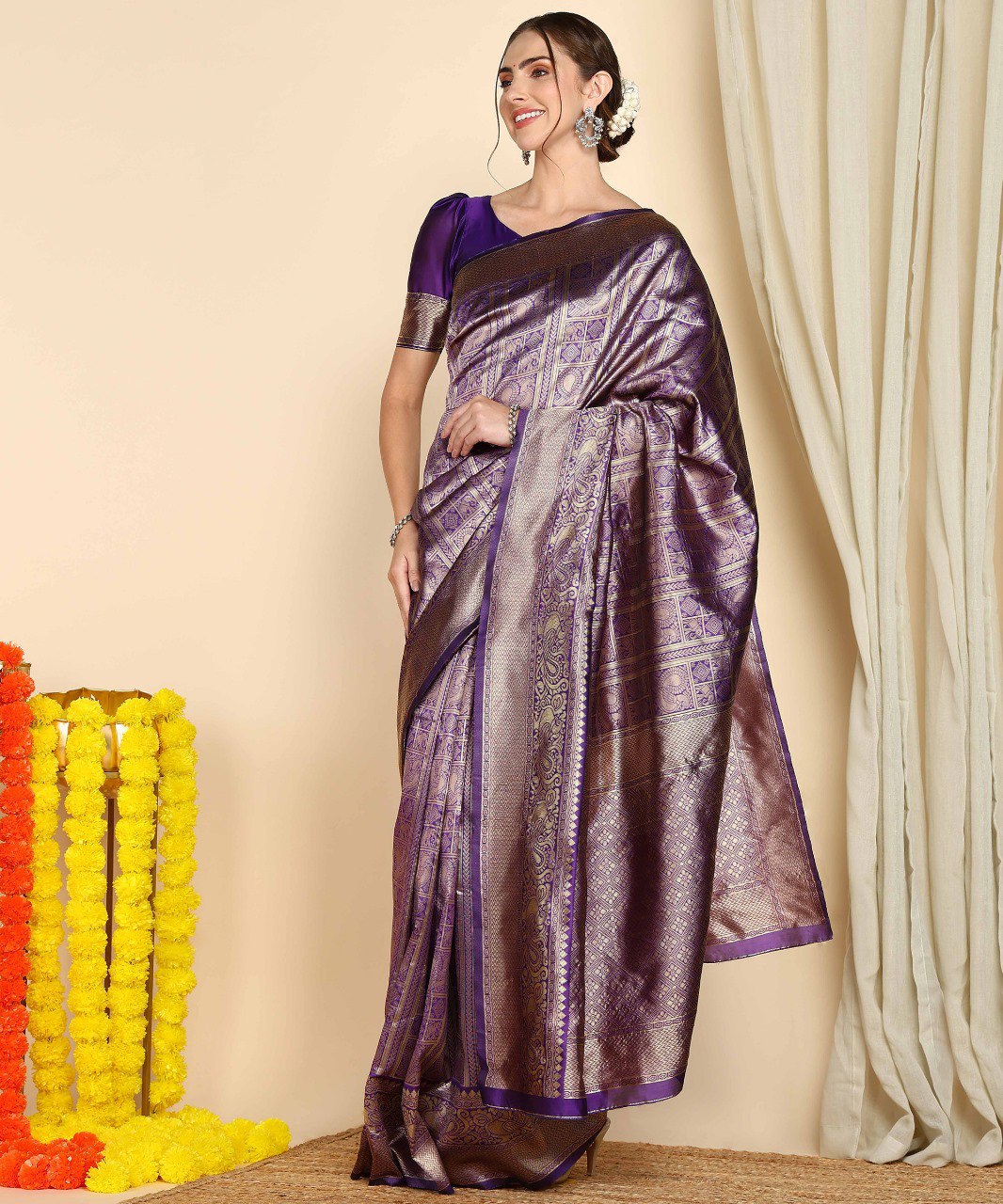 BANARASI SOFT SILK SAREE