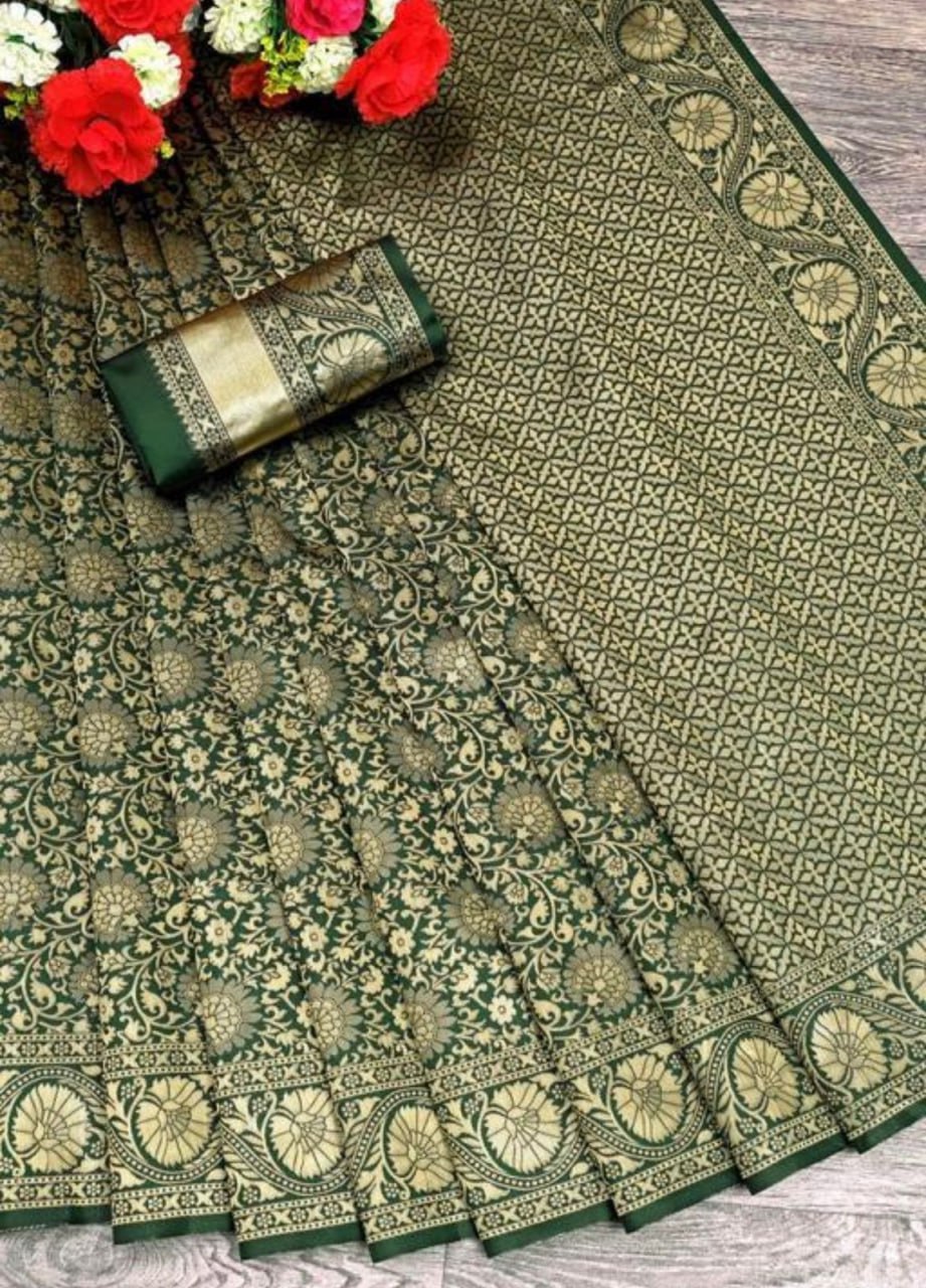 BANARASI SOFT SILK SAREE