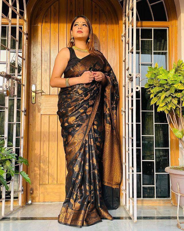 BANARASI SOFT SILK SAREE