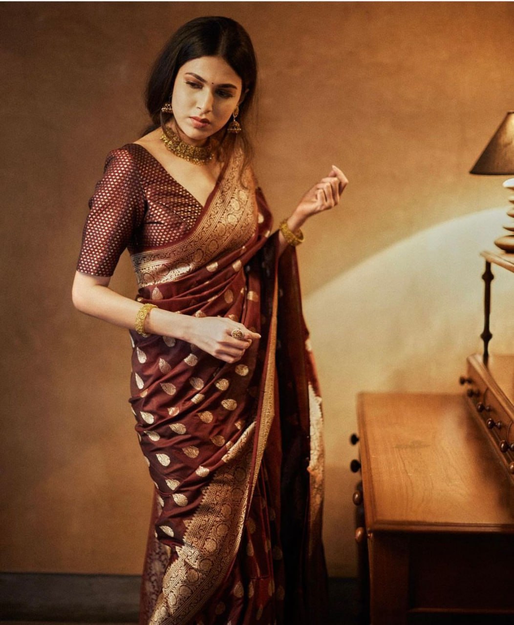 BANARASI SOFT SILK SAREE