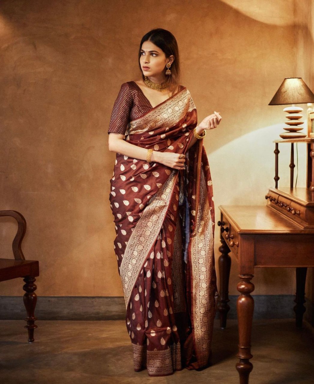 BANARASI SOFT SILK SAREE