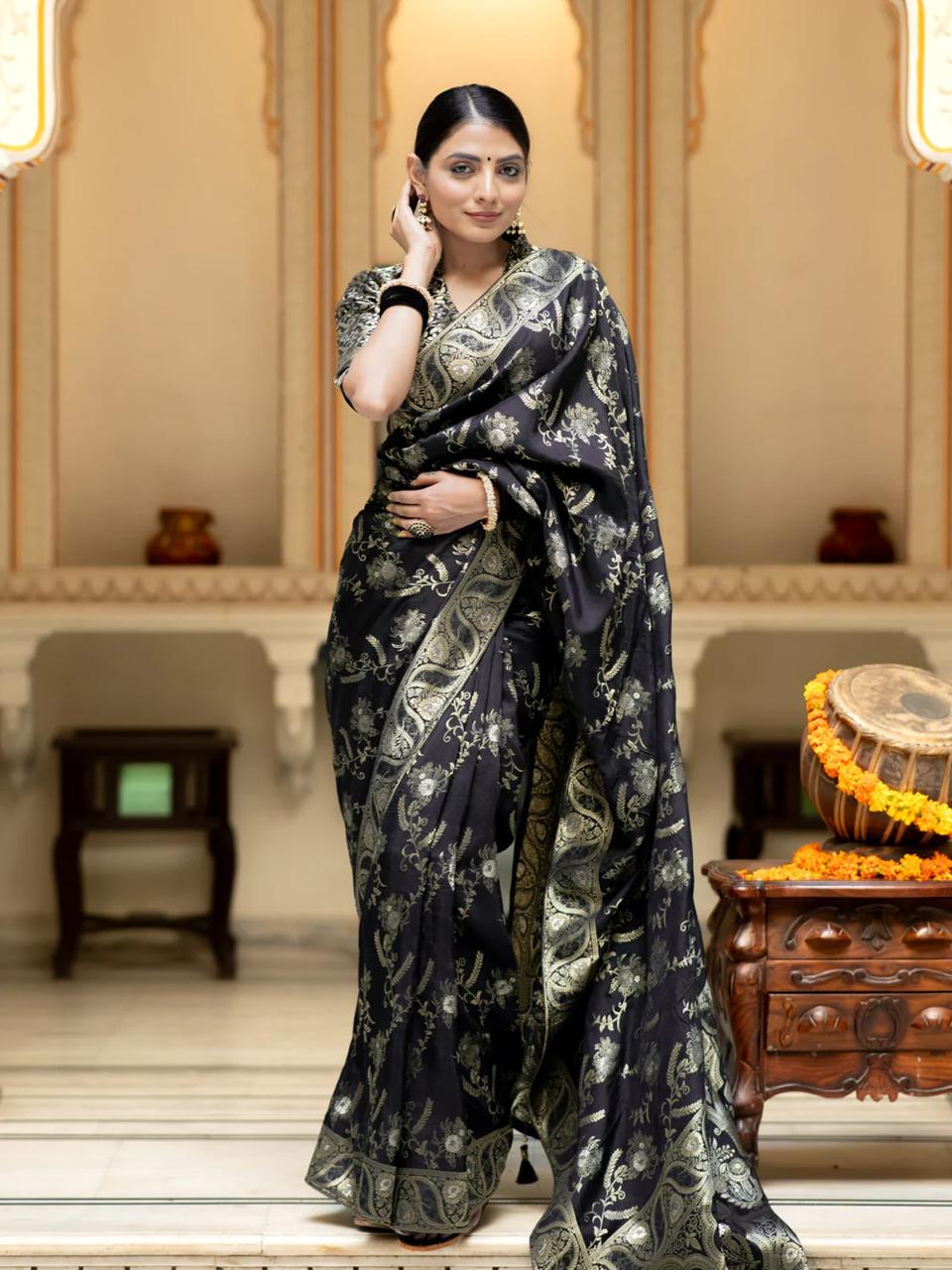 BANARASI SOFT SILK SAREE