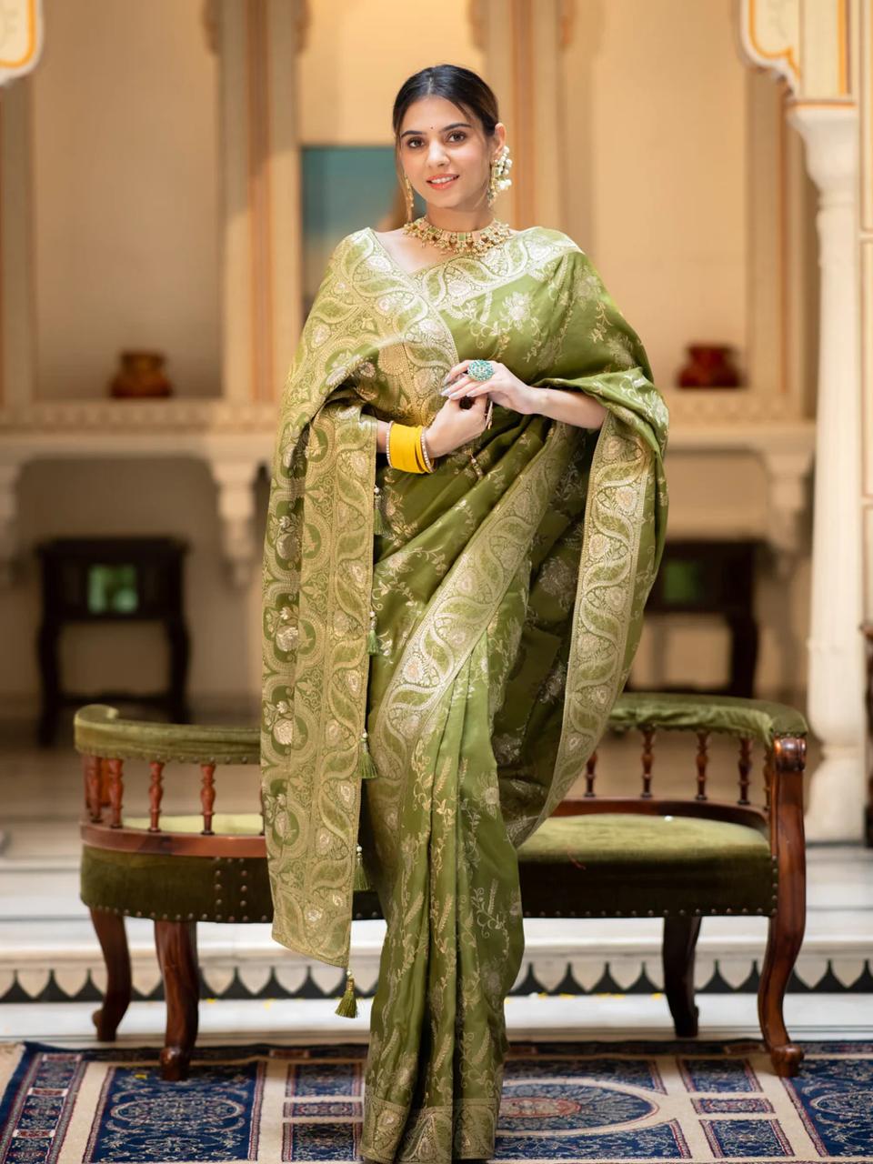 BANARASI SOFT SILK SAREE