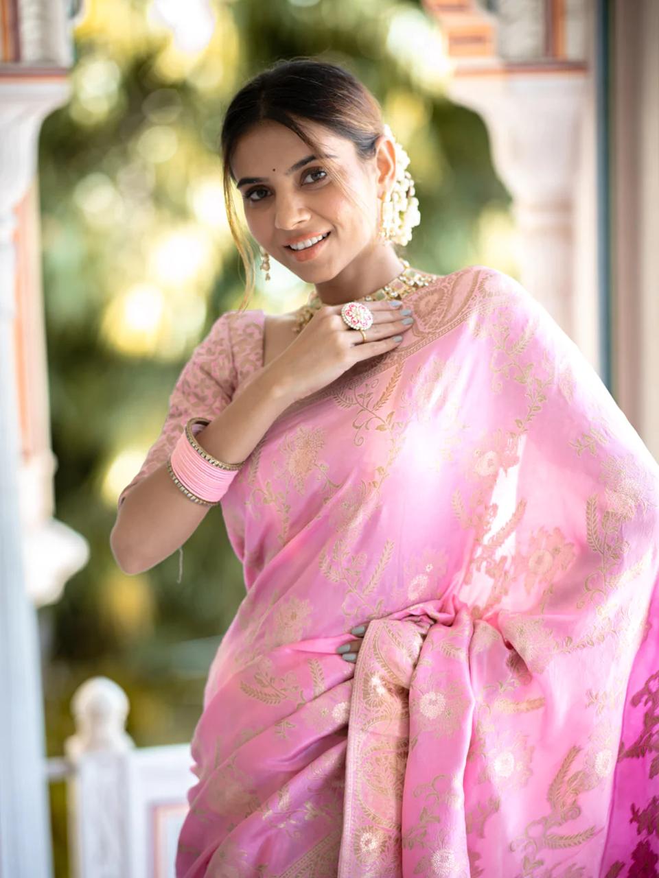 BANARASI SOFT SILK SAREE