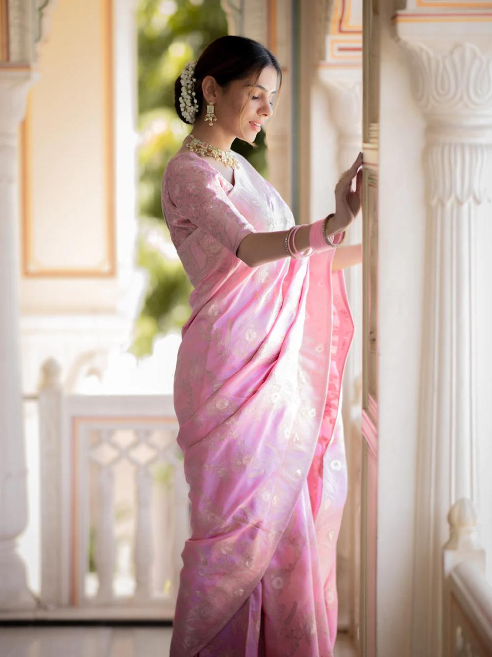 BANARASI SOFT SILK SAREE