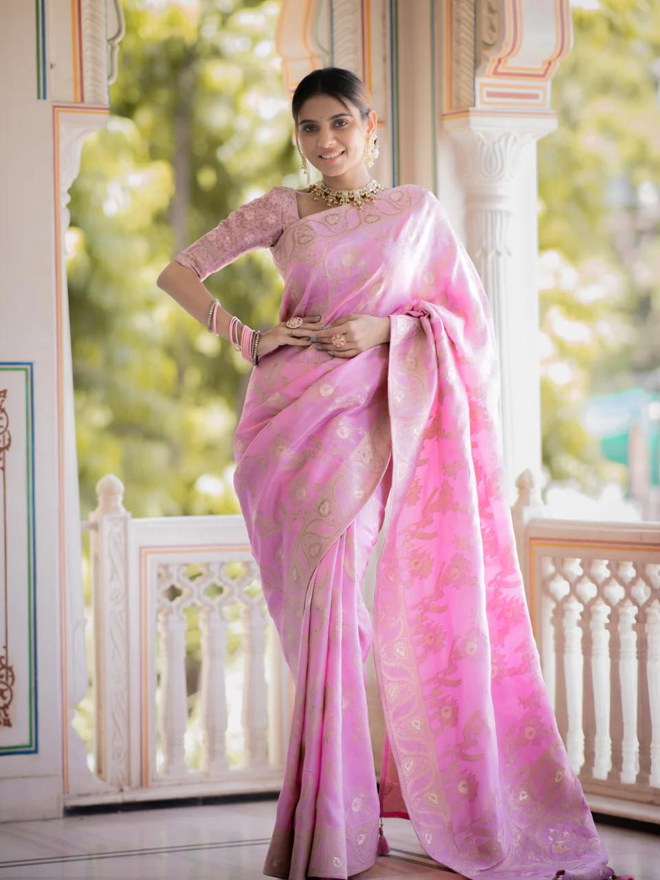 BANARASI SOFT SILK SAREE