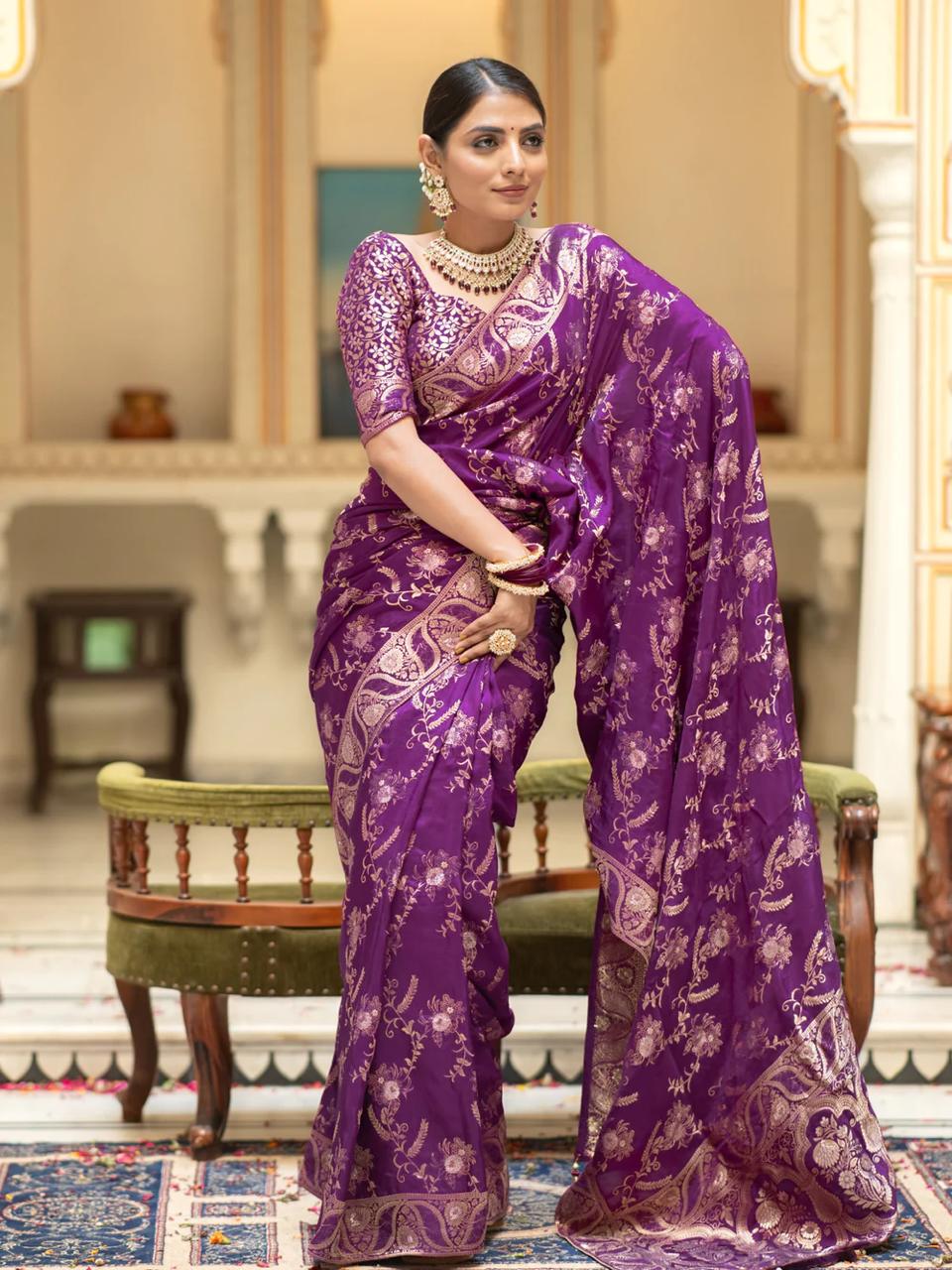 BANARASI SOFT SILK SAREE