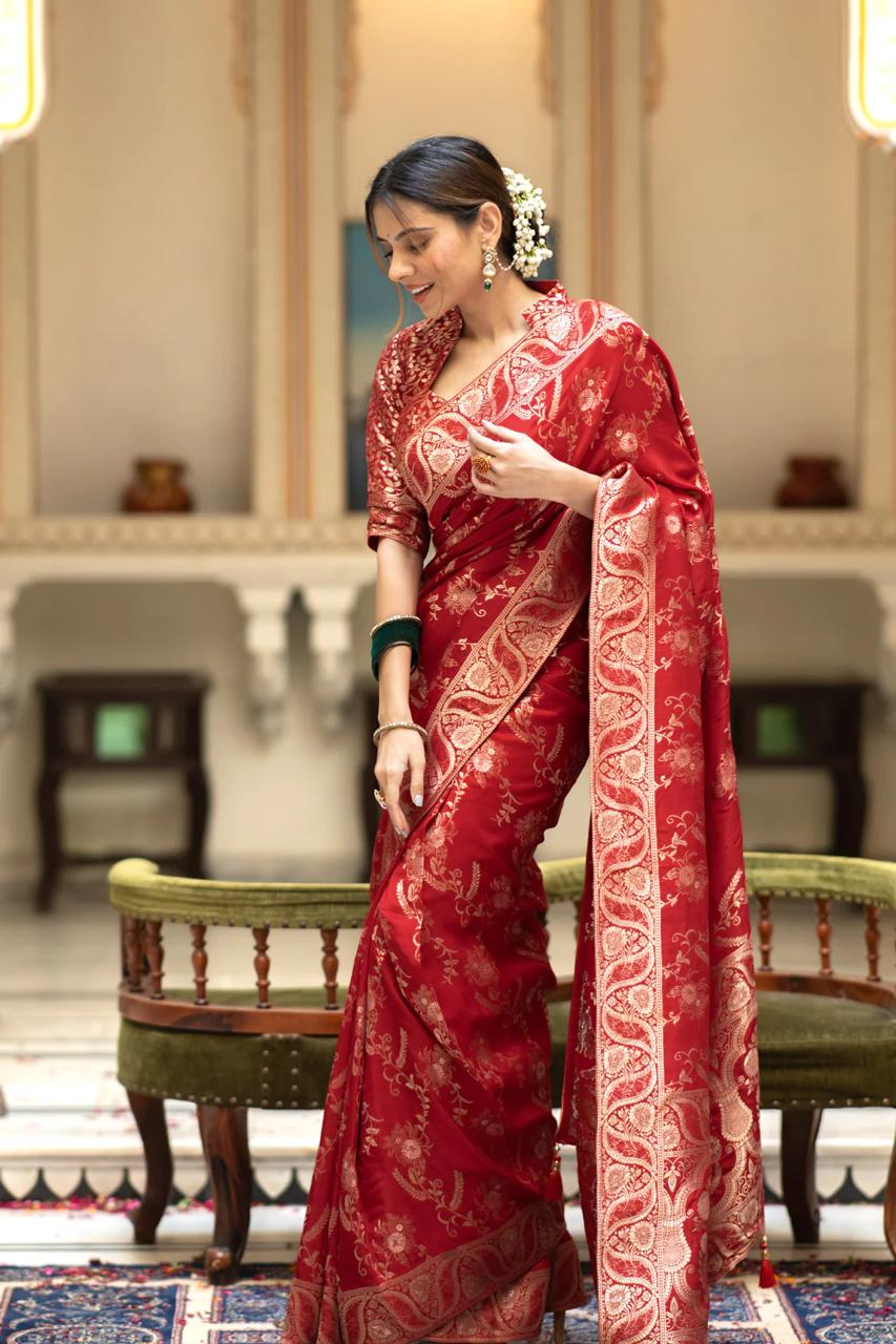 BANARASI SOFT SILK SAREE