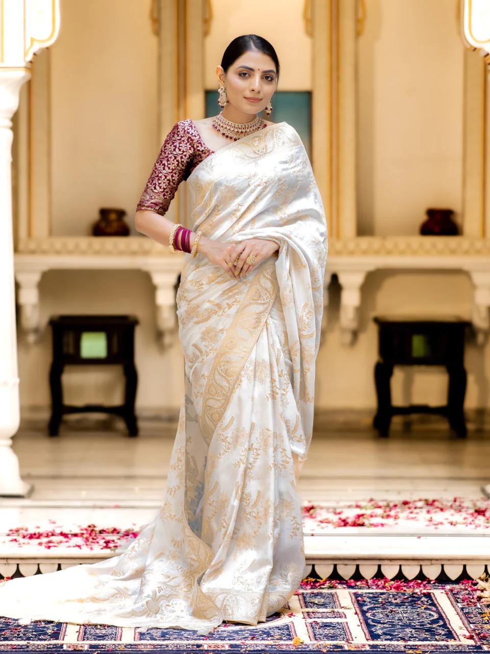 BANARASI SOFT SILK SAREE