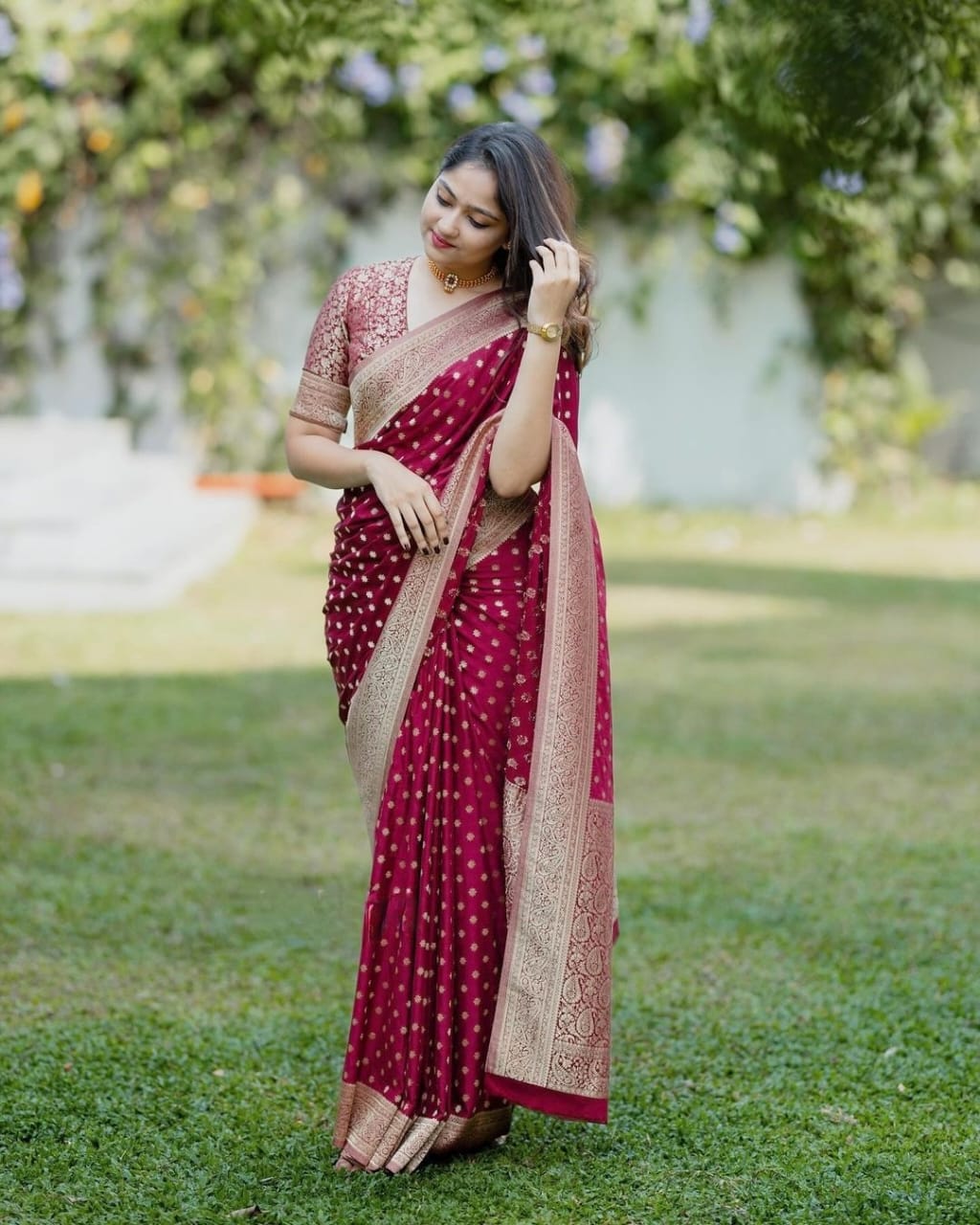 BANARASI SOFT SILK SAREE