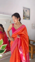 SOFT LICHI SILK SAREE