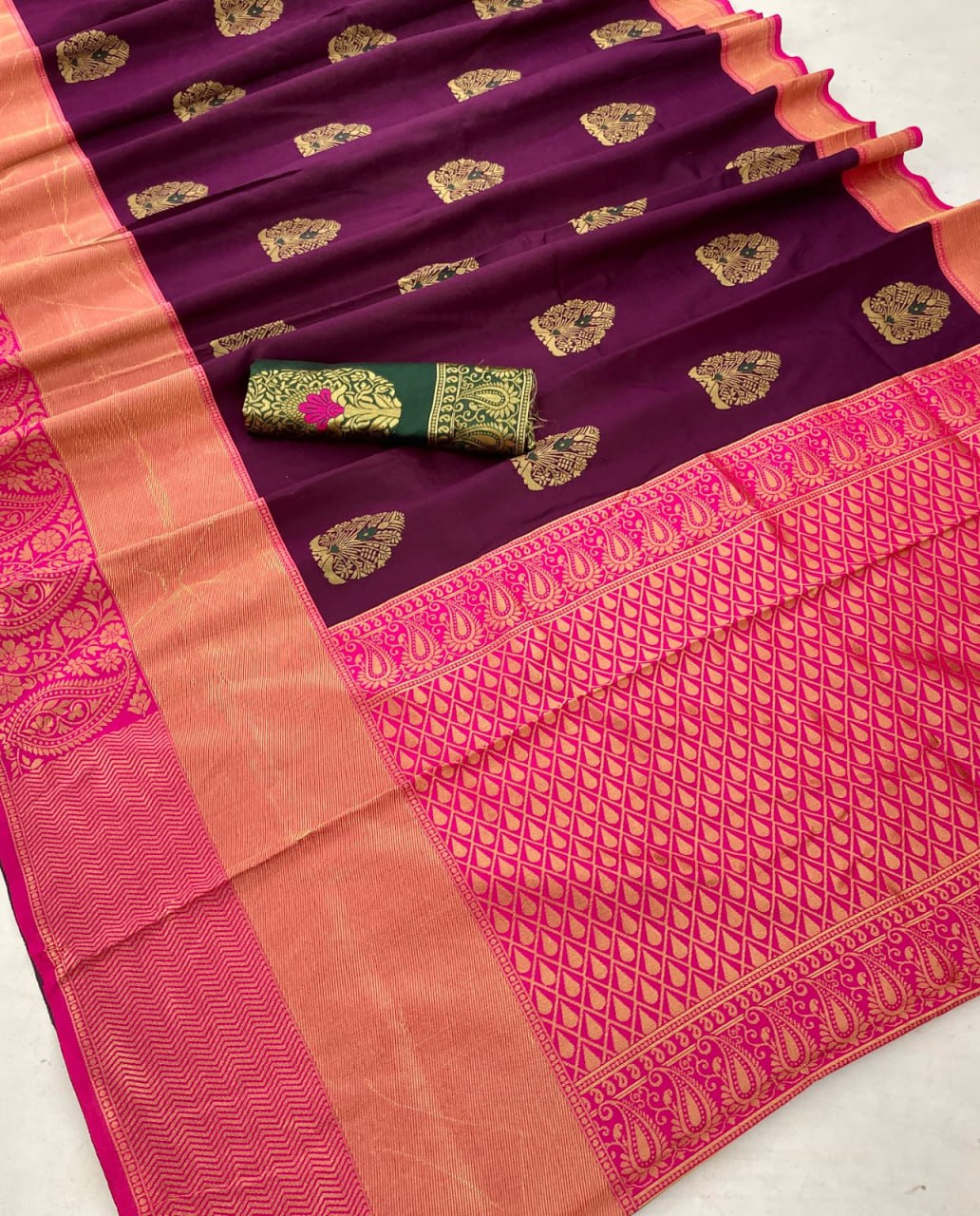 BANARASI SOFT SILK SAREE