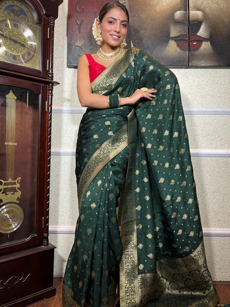 BANARASI SOFT SILK SAREE