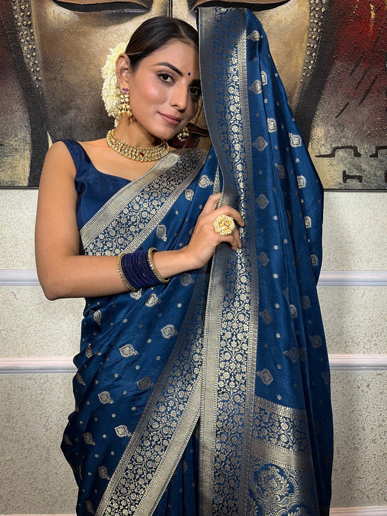 BANARASI SOFT SILK SAREE