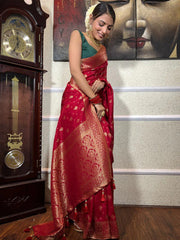 BANARASI SOFT SILK SAREE