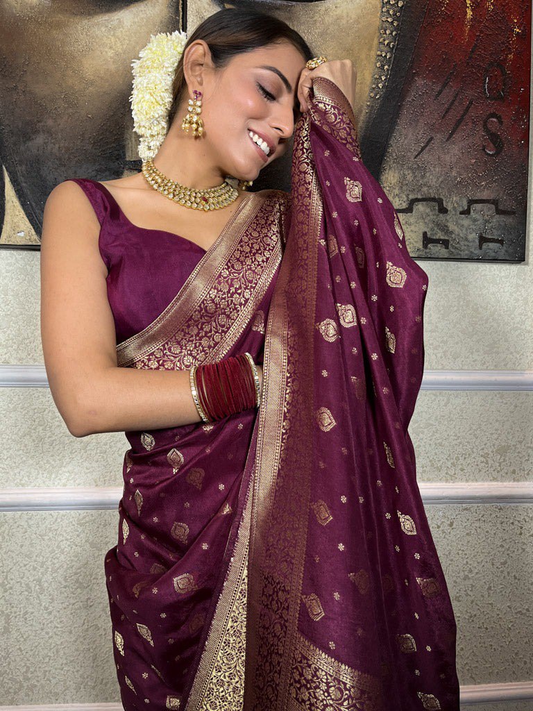 BANARASI SOFT SILK SAREE