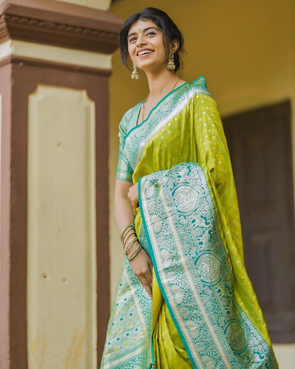 BANARASI SOFT SILK SAREE